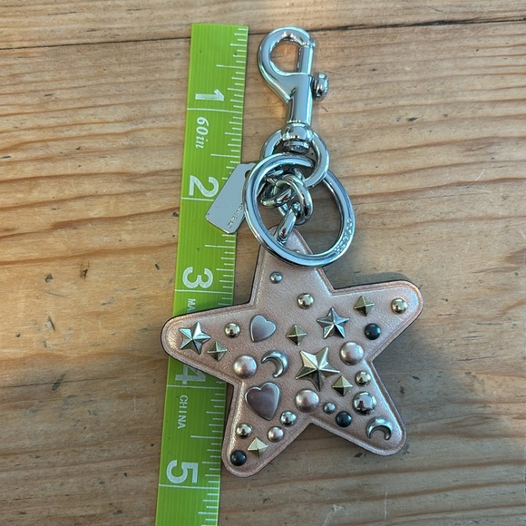 Coach Stardust Studs Star Bag Charm - Picture 8 of 8
